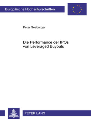 cover image of Die Performance der IPOs von Leveraged Buyouts